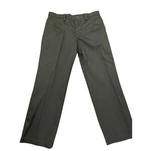 Dockers D2 Straight  Chino Pants Mens 34x29 Olive Green Cotton Khakis Trousers